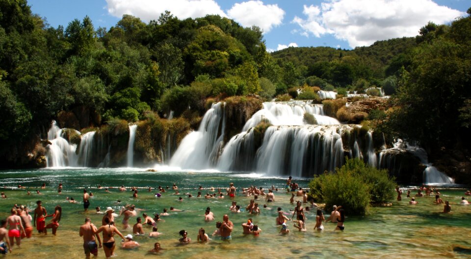 Krka natural landscape