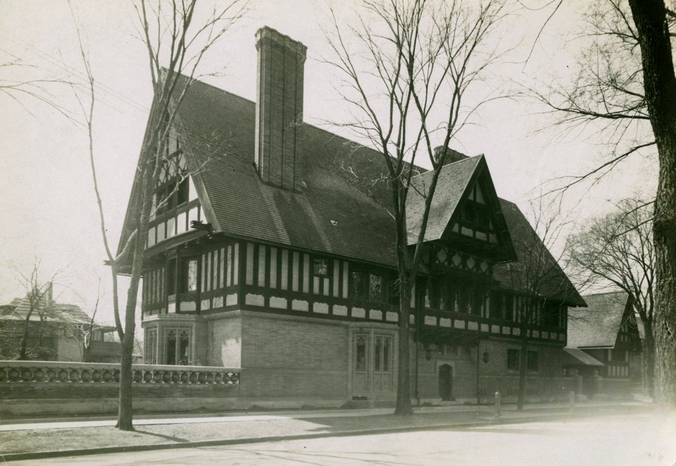 Nathan G. Moore House, Oak Park, Illinois, early 20th century (NBY 548)