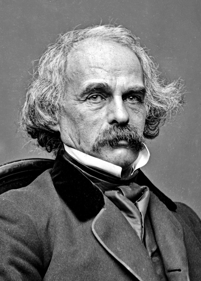 Nathaniel Hawthorne by Brady, 1860-64