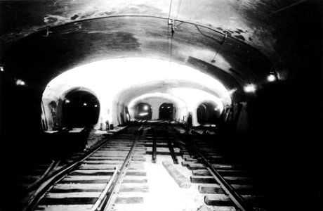Metro de Paris - Travaux de construction ligne 9 - 02 photo