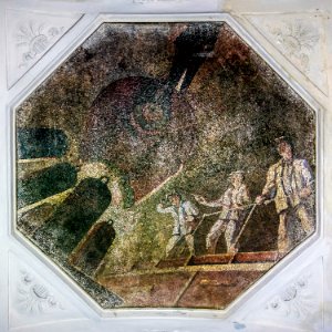 Metro MSK Line2 Novokuznetskaya Mosaic Steelworkers