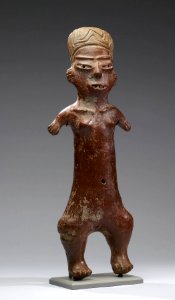 Mexican - Female Figure - Walters 20092052 - Three Quarter Right