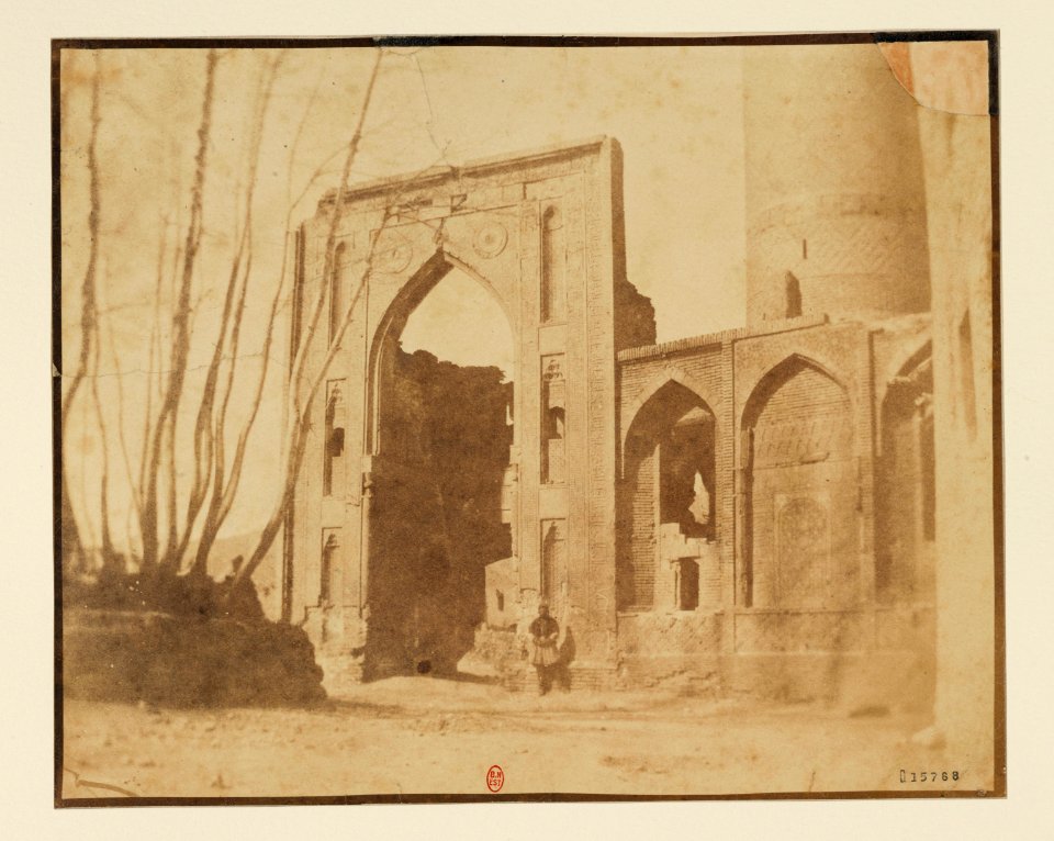Natanz, palais en ruines Khanqah d'Abd al-Samad