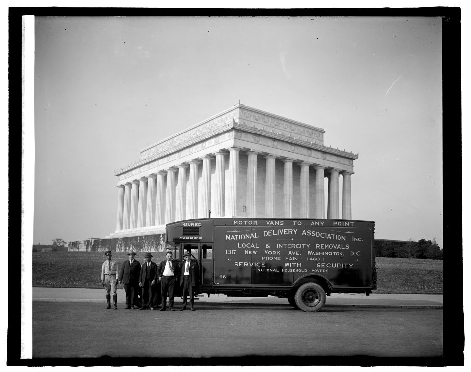 National Delivery Association, (Lincoln memorial, Washington, D.C.) LCCN2016825967