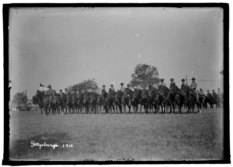 National Guard, Gettysburg, Pa., 1910 LCCN2016851190