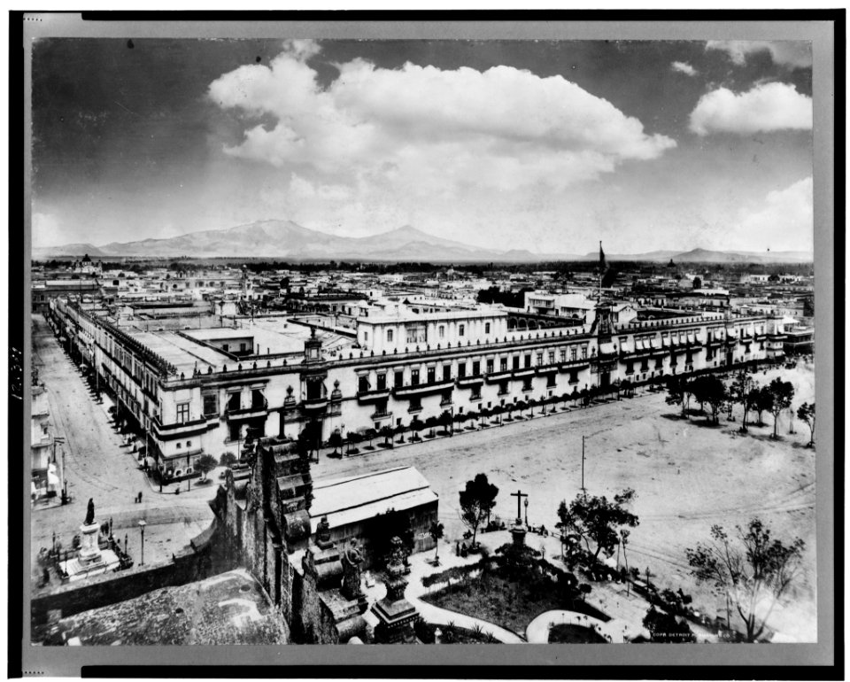National Palace from the Cathedral, Mexico City, Mexico LCCN98512973