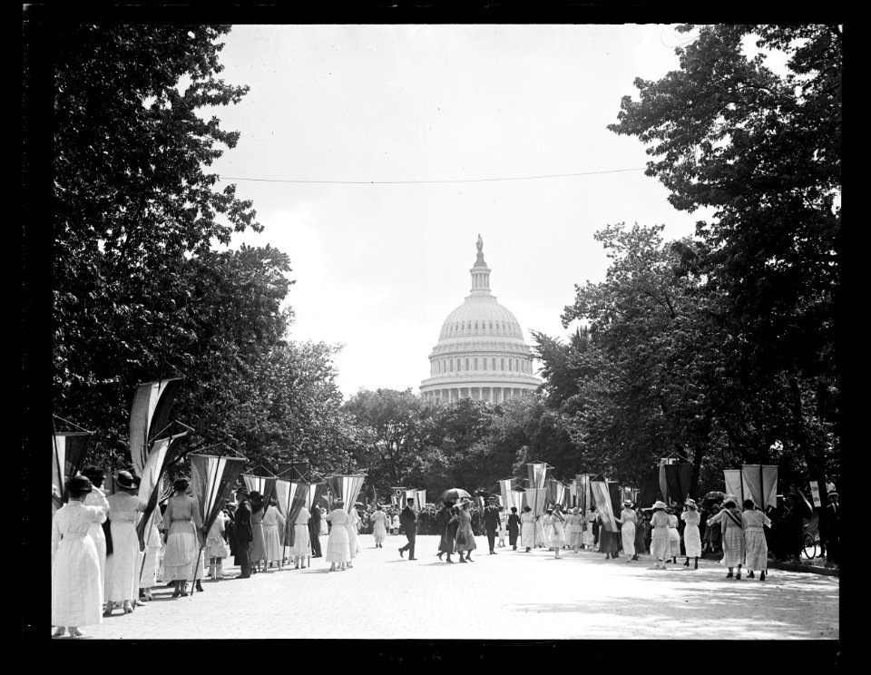 National Women's Party, U.S. Capitol, Washington, D.C. LCCN2016891446