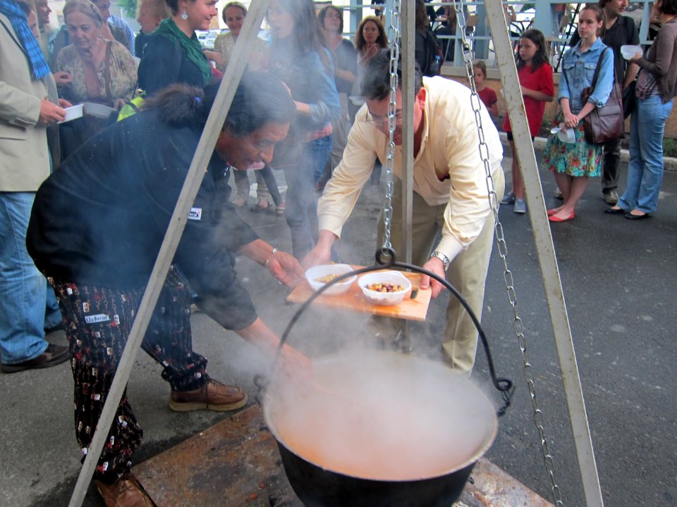 Native American Chefs Explore American Roots of Ukrainian Cuisine at the Honchar museum, May 23, 2013 (8878238094)