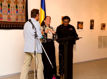 Native American Chefs Explore American Roots of Ukrainian Cuisine at the Honchar museum, May 23, 2013 (8878286235)