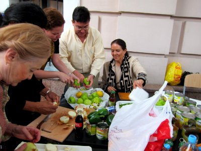 Native American Chefs Explore American Roots of Ukrainian Cuisine at the Honchar museum, May 23, 2013 (8877623505)