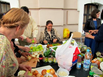 Native American Chefs Explore American Roots of Ukrainian Cuisine at the Honchar museum, May 23, 2013 (8878241016)