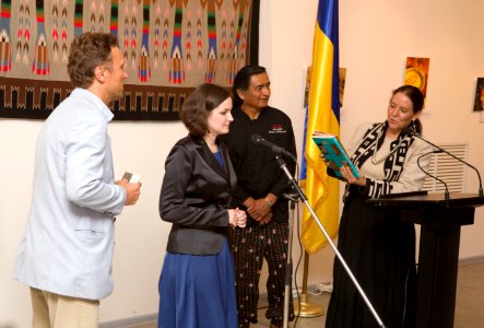 Native American Chefs Explore American Roots of Ukrainian Cuisine at the Honchar museum, May 23, 2013 (8878287087)