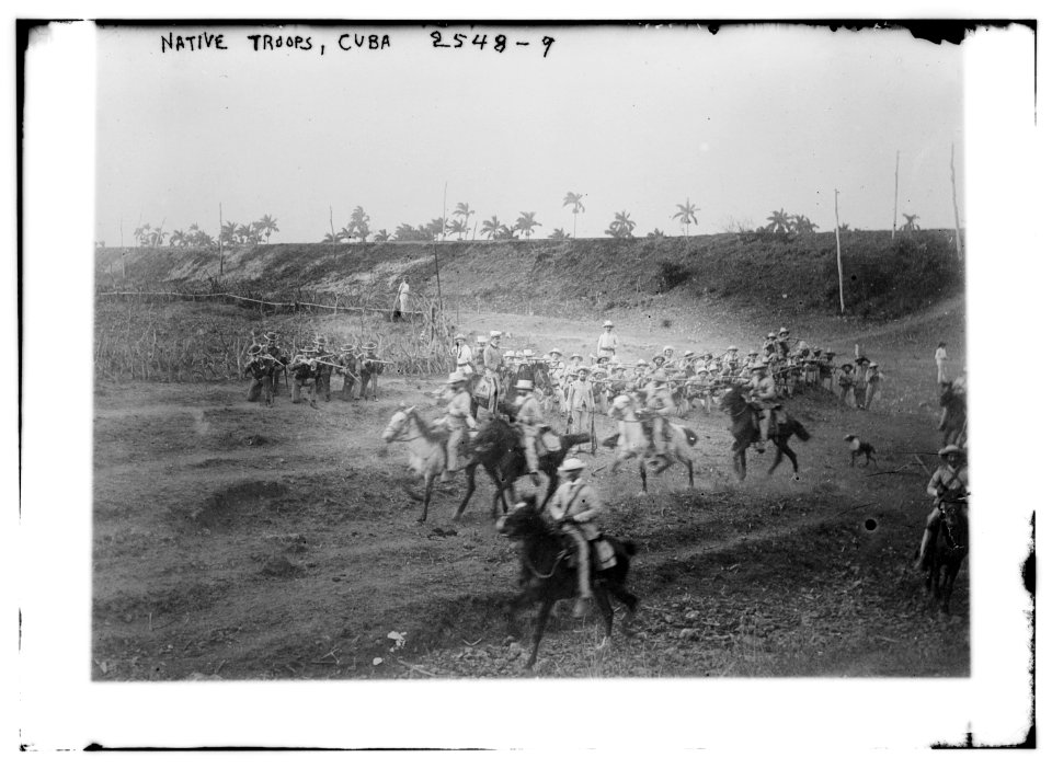 Native troops, Cuba LCCN2014692029
