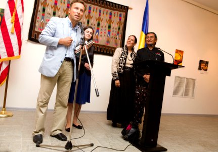 Native American Chefs Explore American Roots of Ukrainian Cuisine at the Honchar museum, May 23, 2013 (8878286651)