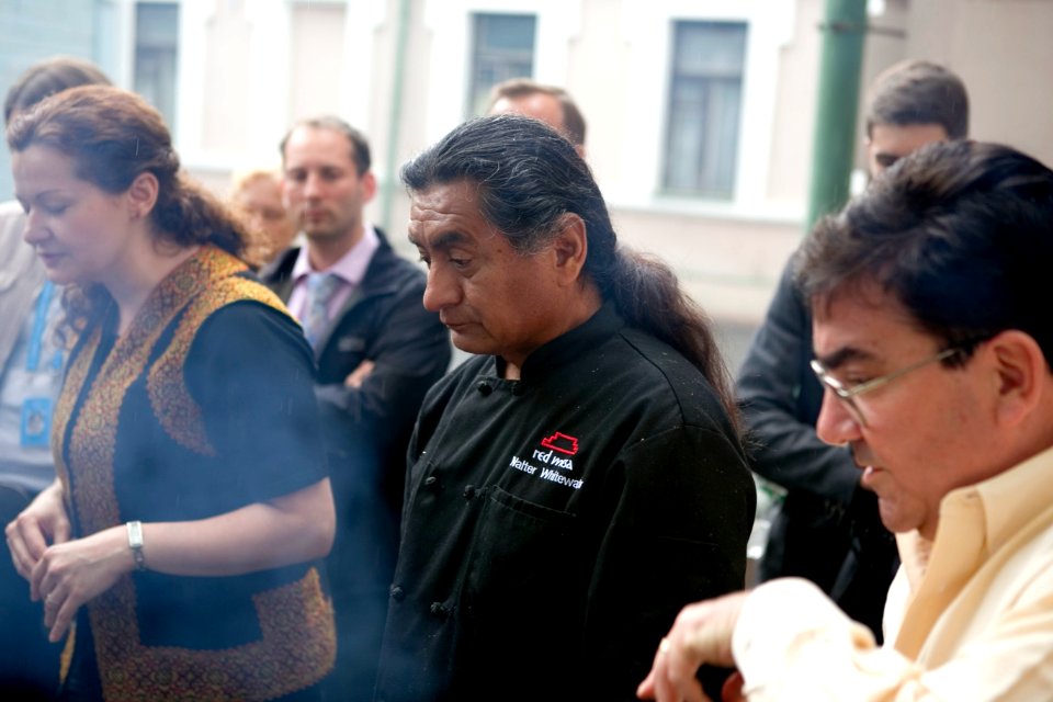 Native American Chefs Explore American Roots of Ukrainian Cuisine at the Honchar museum, May 23, 2013 (8878292173)