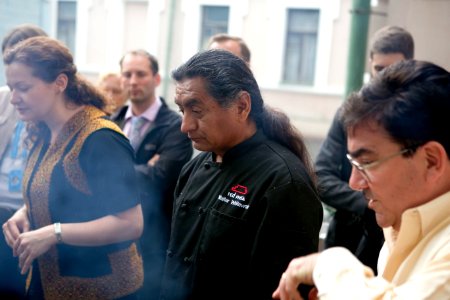 Native American Chefs Explore American Roots of Ukrainian Cuisine at the Honchar museum, May 23, 2013 (8878292173)