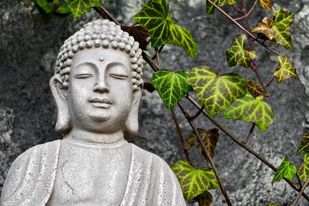 Stone decoration figure photo