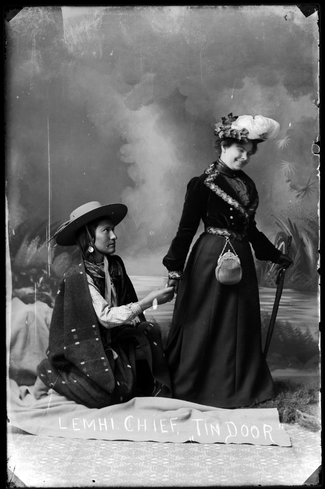 Native Americans from Southeastern Idaho, Lemhi. Chief. Tindoor - NARA - 519268