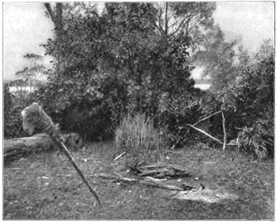 Native tribes of South-East Australia Fig 48 - An Obal Placed as a Guide