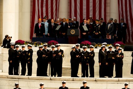 National Veterans Day Observance at Arlington National Cemetery (30953742134) photo