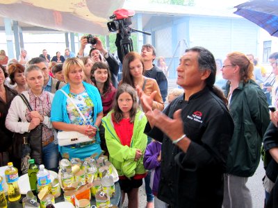 Native American Chefs Explore American Roots of Ukrainian Cuisine at the Honchar museum, May 23, 2013 (8877620947)