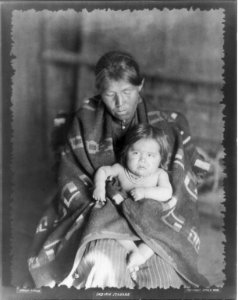 Navaho Indians- Indian Madonna (woman with baby) LCCN2006690075 photo