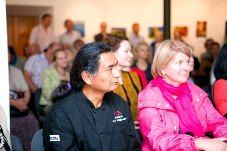 Native American Chefs Explore American Roots of Ukrainian Cuisine at the Honchar museum, May 23, 2013 (8878288263)
