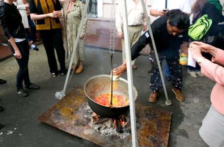 Native American Chefs Explore American Roots of Ukrainian Cuisine at the Honchar museum, May 23, 2013 (8878290285)
