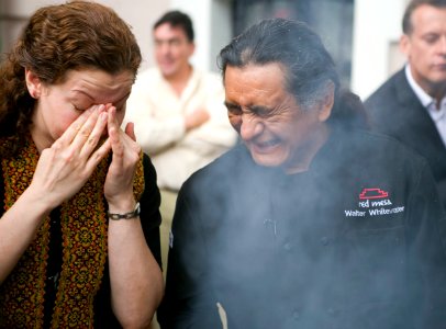 Native American Chefs Explore American Roots of Ukrainian Cuisine at the Honchar museum, May 23, 2013 (8878291101)