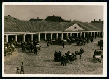 Navahradak, Rynak, Kramy. Наваградак, Рынак, Крамы (J. Bułhak, 1908) (2)