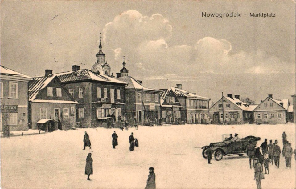 Navahradak, Rynak-Franciškanskaja. Наваградак, Рынак-Францішканская (1916) (2)