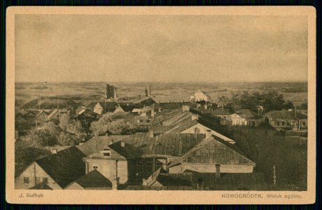 Navahradak, Rynak-Zamkavaja. Наваградак, Рынак-Замкавая (J. Bułhak, 1919-39) (2)