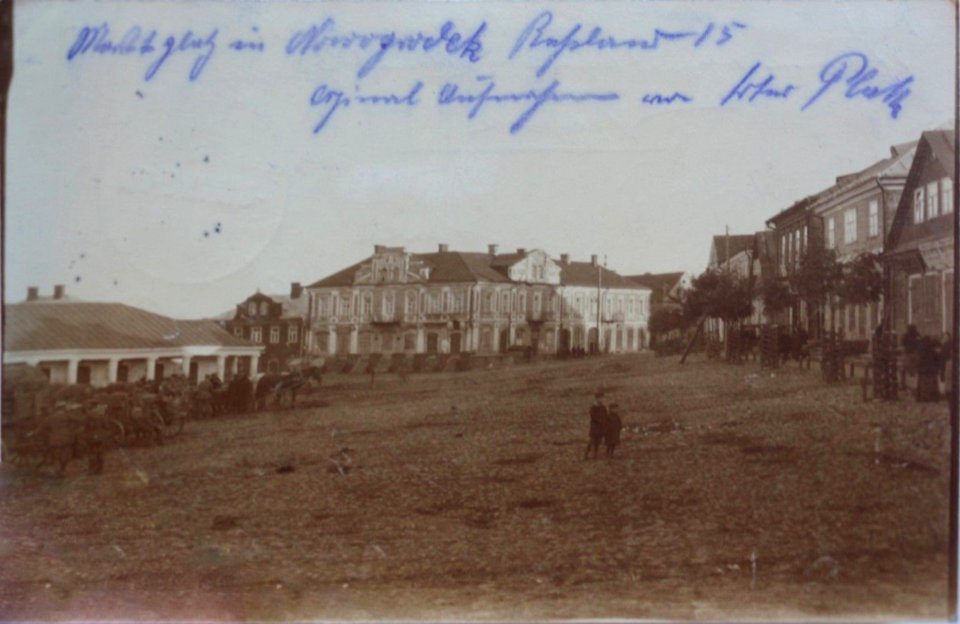 Navahradak, Rynak-Žydoŭskaja. Наваградак, Рынак-Жыдоўская (1915)