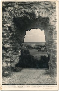 Navahradzki zamak, Kaścielnaja. Наваградзкі замак, Касьцельная (M. Šymianovič, 1931)