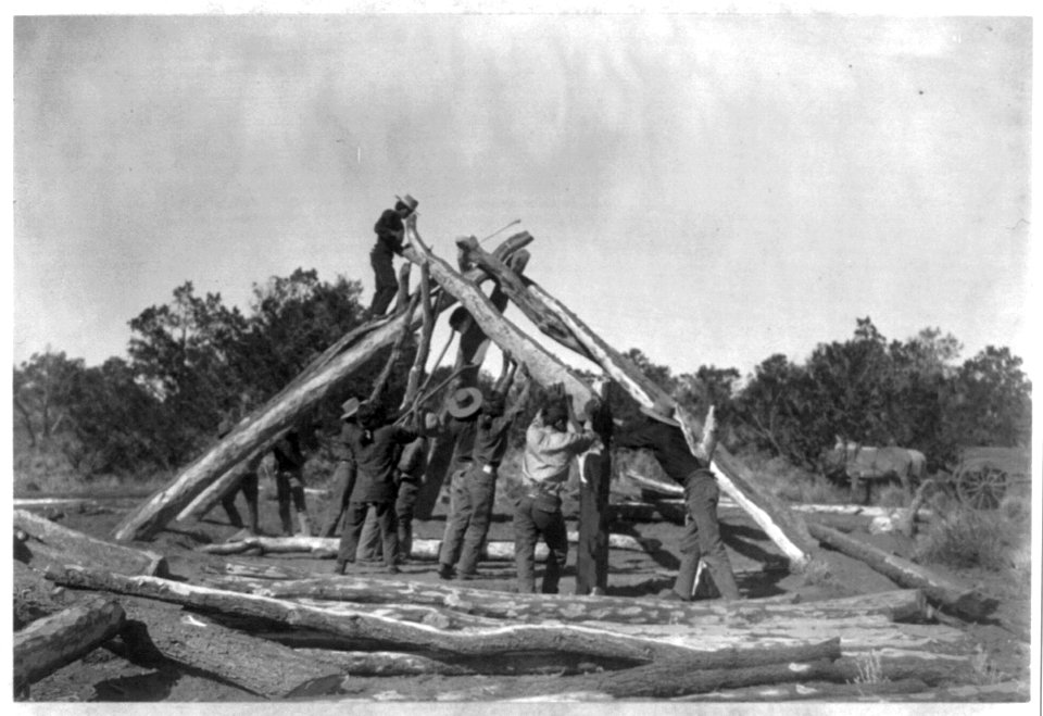 Navajo Indian ceremony of 9-day chant, Arizona LCCN2002709495