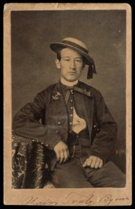 Naval Academy Midshipman Frederick Byron Hull in uniform) - Cartes de visite by J.A. Williams, Turou Street, Newport, R.I LCCN2016647920