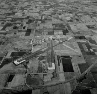 Naval Air Station Olathe aerial view c1944