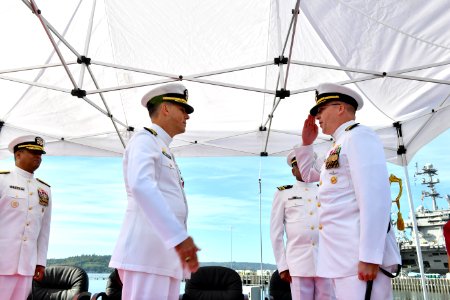 Naval Base Kitsap holds Change of Command 160909-N-EC099-156