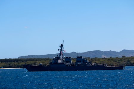 Naval Base Guam hosts US-Japanese ships for Multi-sail 2016 160304-N-OG363-019