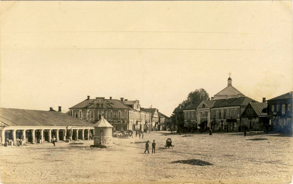 Navahradak, Rynak-Žydoŭskaja. Наваградак, Рынак-Жыдоўская (1914)
