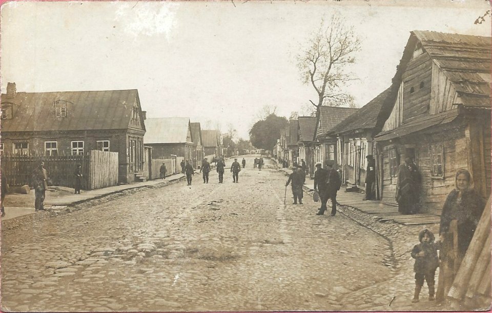 Navahradak, Žydoŭskaja. Наваградак, Жыдоўская (1917)