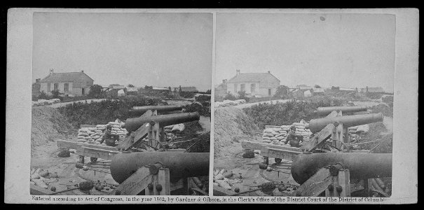 Naval battery in Yorktown