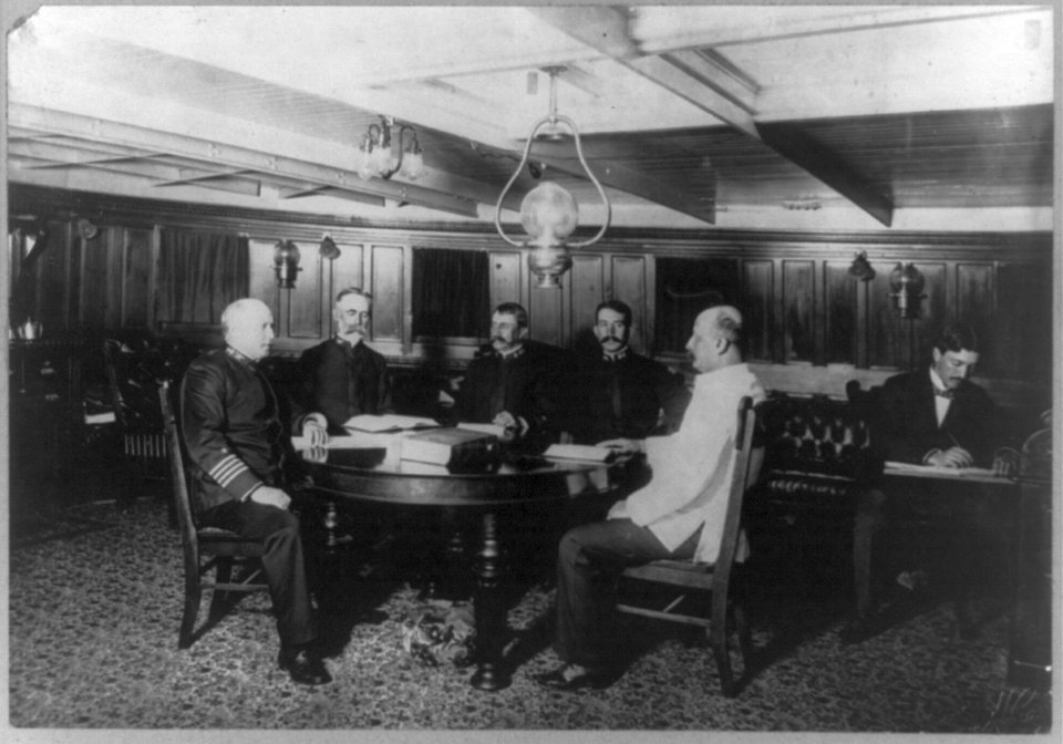 Naval court of inquiry on destruction of the MAINE LCCN2002715709