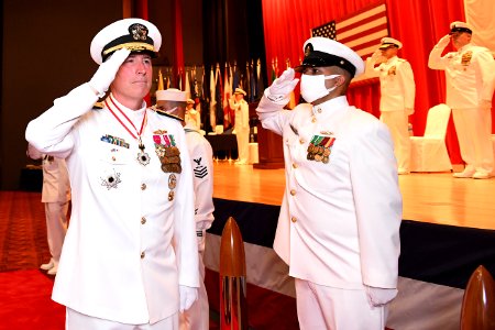 Naval Forces Japan, Navy Region Japan Holds Change of Command 210714-N-ON904-1049