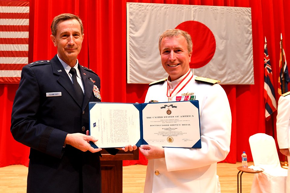 Naval Forces Japan, Navy Region Japan Holds Change of Command 210714-N-ON904-1095