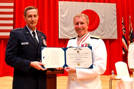 Naval Forces Japan, Navy Region Japan Holds Change of Command 210714-N-ON904-1095