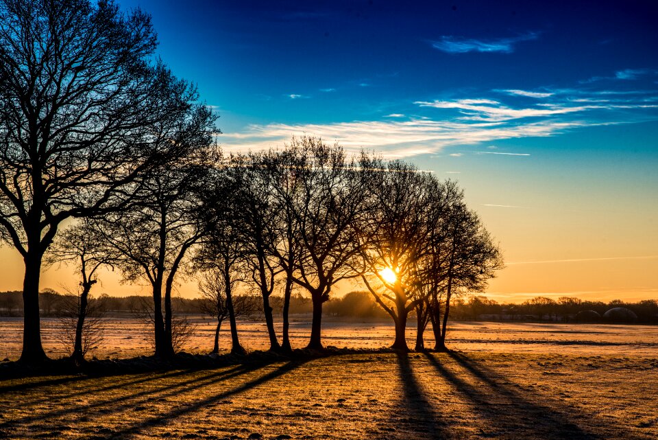 Landscape sunrise schönwetter