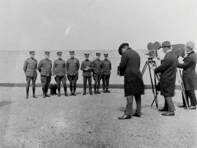 Naval Aviation Board for the Trans-Atlantic Flight of the NC Aircraft, circa 1919 photo