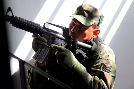 Naval Special Warfare troops train with elite Brazilian Unit during Joint training DVIDS280900