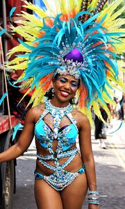 Festival notting hill performer photo